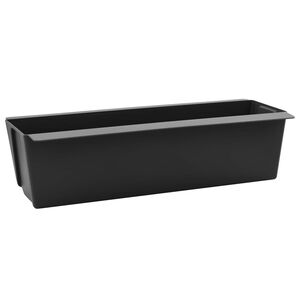 vidaXL Květinov&eacute; bedny pro euro palety 12 ks Čern&aacute; 36 x 13,5 x 9,5 cm