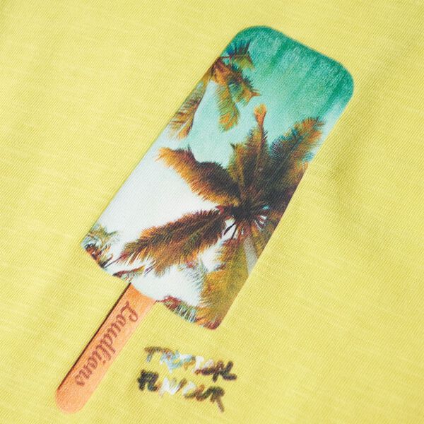 Dětsk&eacute; tričko žlut&eacute; 104