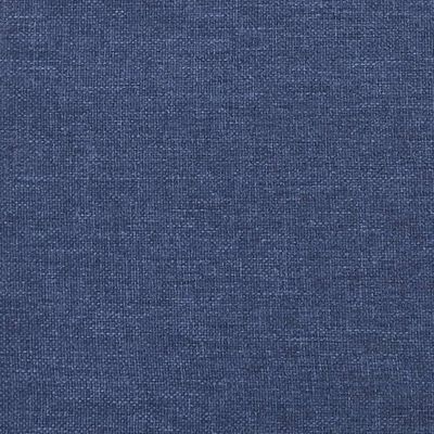 vidaXL Box spring postel modrá 140 x 190 cm textil