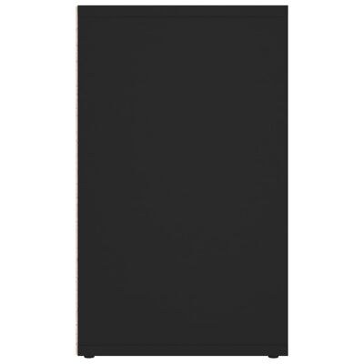 vidaXL Botníky 2 ks černé 52,5 x 30 x 50 cm