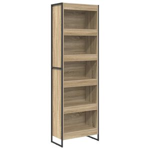 vidaXL Knihovna 60 x 30 x 189,5 cm Kompozitn&iacute; dřevo Sonoma