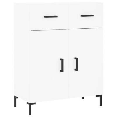 vidaXL Skříň highboard bílá 69,5 x 34 x 180 cm kompozitní dřevo