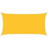 vidaXL St&iacute;n&iacute;c&iacute; plachta 160 g/m&sup2; žlut&aacute; 2,5 x 4,5 m HDPE