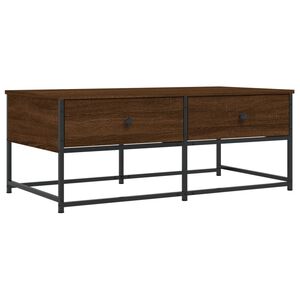 vidaXL Konferenčn&iacute; stolek hněd&yacute; dub 100 x 51 x 40 cm kompozitn&iacute; dřevo