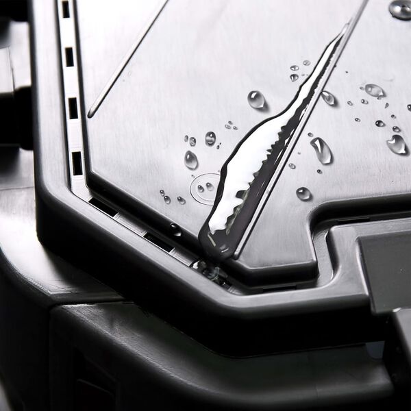 vidaXL Zahradní kompostér černý 68,9 x 68,9 x 83,9 cm 360 l