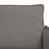 vidaXL Pohovka 2 pcs Taupe 196 x 82 x 85 cm textil