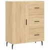 vidaXL Skř&iacute;ň highboard dub sonoma 69,5 x 34 x 180 cm kompozitn&iacute; dřevo