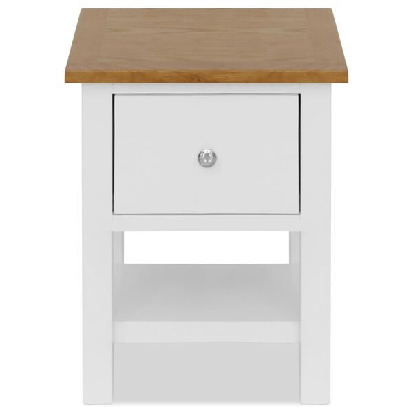 vidaXL Noční stolky 2 ks 36 x 30 x 47 cm masivní dubové dřevo