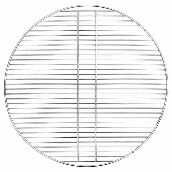 vidaXL Grilovac&iacute; ro&scaron;t Stř&iacute;brn&aacute; 60 x 60 cm Nerezov&aacute; ocel