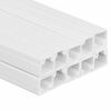 vidaXL Kabelov&aacute; li&scaron;ta 30 x 15 mm 10 m PVC