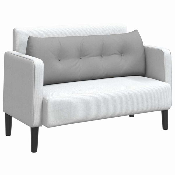 vidaXL Pol&scaron;t&aacute;ř na z&aacute;da Oblačno &scaron;ed&aacute; 140 x 24 x 50 cm textil