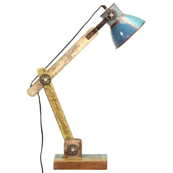 vidaXL Industri&aacute;ln&iacute; stoln&iacute; lampa v&iacute;cebarevn&aacute; kulat&aacute; 23x18x95 cm E27