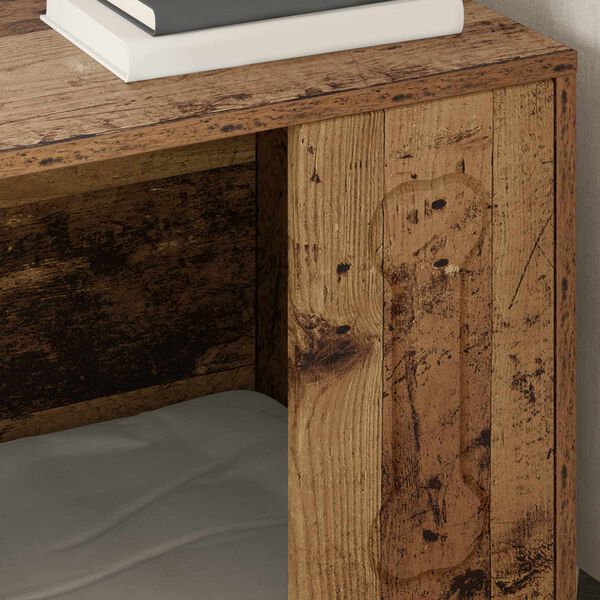 vidaXL Ps&iacute; dům Star&eacute; dřevo 44 x 42 x 49 cm kompozitn&iacute; dřevo