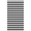 vidaXL Zebra roleta čern&aacute; 120x230 cm &scaron;&iacute;řka l&aacute;tky 115,9 cm polyester