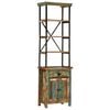 vidaXL Skř&iacute;ň highboard 55 x 30 x 180 cm masivn&iacute; recyklovan&eacute; dřevo
