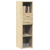 vidaXL Skř&iacute;ň highboard dub sonoma 30 x 42,5 x 124 cm kompozitn&iacute; dřevo