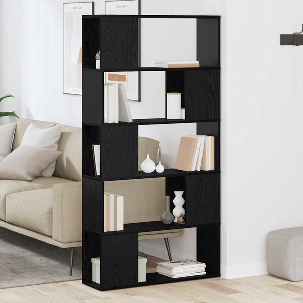 vidaXL Sestava TV skř&iacute;něk Čern&aacute; 80 x 24 x 156 cm kompozitn&iacute; dřevo