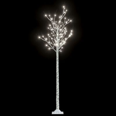 vidaXL Vánoční strom 180 studených bílých LED 1,8 m vrba dovnitř i ven