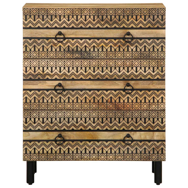 vidaXL Př&iacute;born&iacute;ky 2 ks masivn&iacute; mangovn&iacute;kov&eacute; dřevo