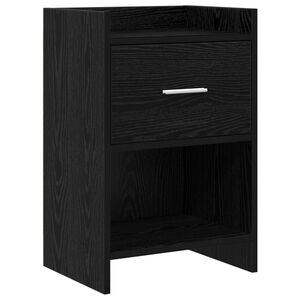 vidaXL Nočn&iacute; stolky Čern&yacute; dub 40 x 30 x 60 cm Kompozitn&iacute; dřevo