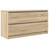 vidaXL TV skř&iacute;ňka dub sonoma 100x35x54 cm kompozitn&iacute; dřevo