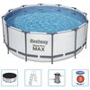 Bestway Baz&eacute;nov&yacute; set Steel Pro MAX kruhov&yacute; 366 x 122 cm