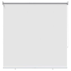 vidaXL Rolety UV ochrana B&iacute;l&aacute; 120 x 140 cm Polyester