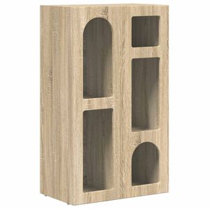 vidaXL Serv&iacute;rovac&iacute; skř&iacute;ň Sonoma dub 59 x 35 x 100,5 cm