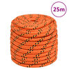 vidaXL Lodn&iacute; lano oranžov&eacute; 16 mm 25 m polypropylen