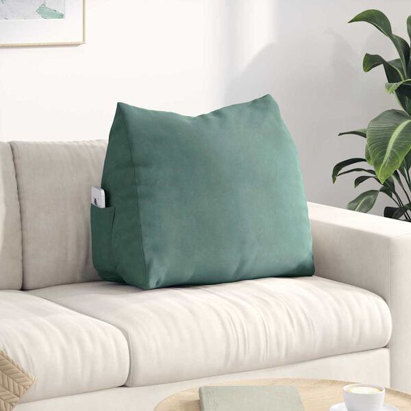 vidaXL Pol&scaron;t&aacute;ř na z&aacute;da Mořsk&aacute; zelen&aacute; 60 x 20 x 50 cm Žebrovan&aacute; l&aacute;tka