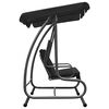 vidaXL Zahradn&iacute; houpačka se stř&iacute;&scaron;kou antracitov&aacute;