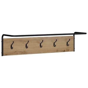 vidaXL Vě&scaron;&aacute;k na kab&aacute;ty Dub artisan 100 x 30 x 25 cm Kompozitn&iacute; dřevo