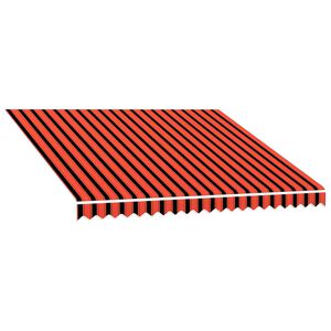 vidaXL N&aacute;hradn&iacute; l&aacute;tka na mark&yacute;zu Modr&aacute; a Oranžov&aacute; 300 x 250 cm