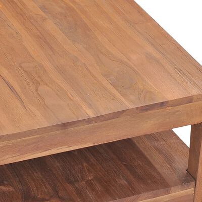 vidaXL Konferenční stolek 68 x 67 x 35 cm masivní teakové dřevo