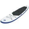 vidaXL Nafukovac&iacute; Stand Up Paddleboard (SUP) modrob&iacute;l&yacute;