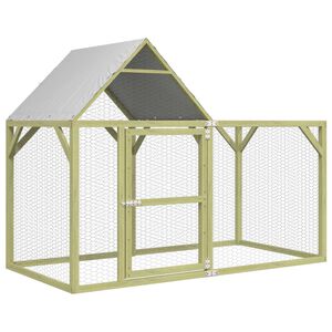 vidaXL Kurn&iacute;k 200x100x150 cm impregnovan&eacute; masivn&iacute; borov&eacute; dřevo