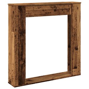 vidaXL Krbov&aacute; obestavba old wood 100 x 20 x 100 cm kompozitn&iacute; dřevo
