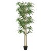 vidaXL Uměl&yacute; bambus 1 216 listů 180 cm zelen&yacute;