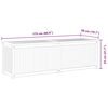 vidaXL Zahradn&iacute; box 175 x 50 x 55 cm masivn&iacute; teakov&eacute; dřevo