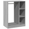vidaXL &Scaron;atn&iacute; skř&iacute;ň &scaron;ed&aacute; sonoma 77 x 48 x 102 cm kompozitn&iacute; dřevo