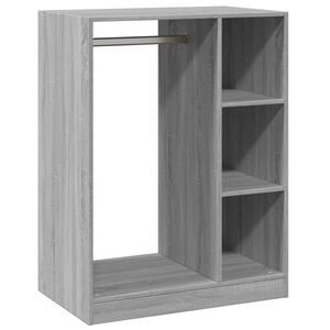 vidaXL &Scaron;atn&iacute; skř&iacute;ň &scaron;ed&aacute; sonoma 77 x 48 x 102 cm kompozitn&iacute; dřevo