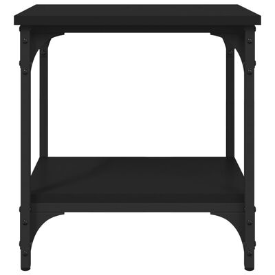 vidaXL Odkládací stolek černý 40 x 30 x 42 cm kompozitní dřevo