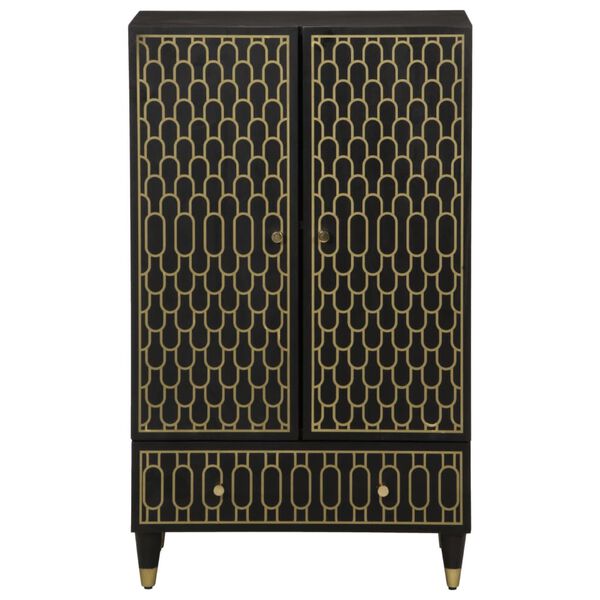 vidaXL Skř&iacute;ň highboard 60 x 33 x 100 cm masivn&iacute; mangovn&iacute;kov&eacute; dřevo