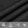 vidaXL Stínící plachta 160 g/m² černá 3,6 x 3,6 x 3,6 m HDPE