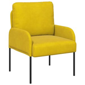 vidaXL Pohovky s pol&scaron;t&aacute;řem 55cm Žlut&aacute; Překližka