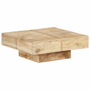vidaXL Konferenčn&iacute; stolek 80 x 80 x 28 cm masivn&iacute; mangovn&iacute;kov&eacute; dřevo