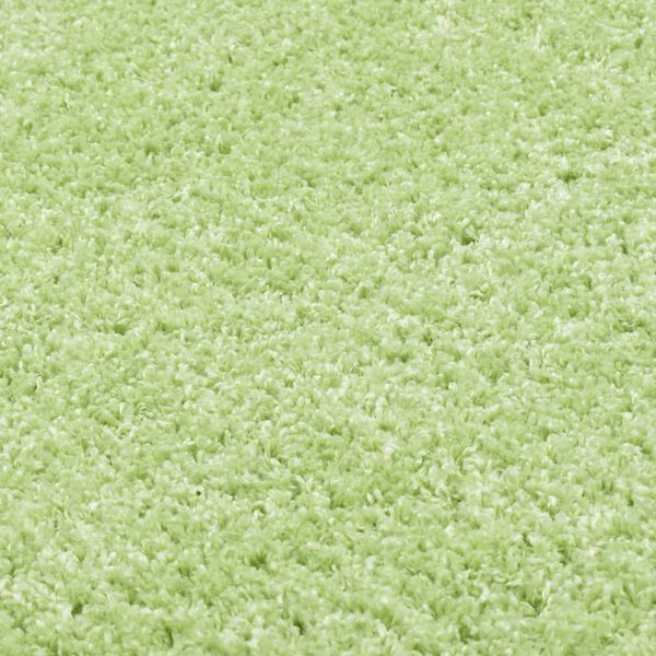 vidaXL Kusov&yacute; koberec Shaggy 160 cm zelen&yacute;