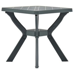 vidaXL Bistro stolek zelen&yacute; 70 x 70 x 72 cm plast