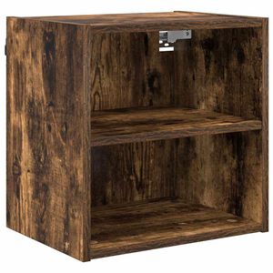 vidaXL Z&aacute;věsn&aacute; skř&iacute;ňka Kouřov&yacute; dub 40 x 29,5 x 40 cm kompozitn&iacute; dřevo