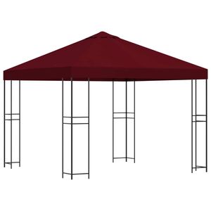 vidaXL Alt&aacute;n 3 x 3 m V&iacute;nov&aacute; Polyester a ocel 190 gsm